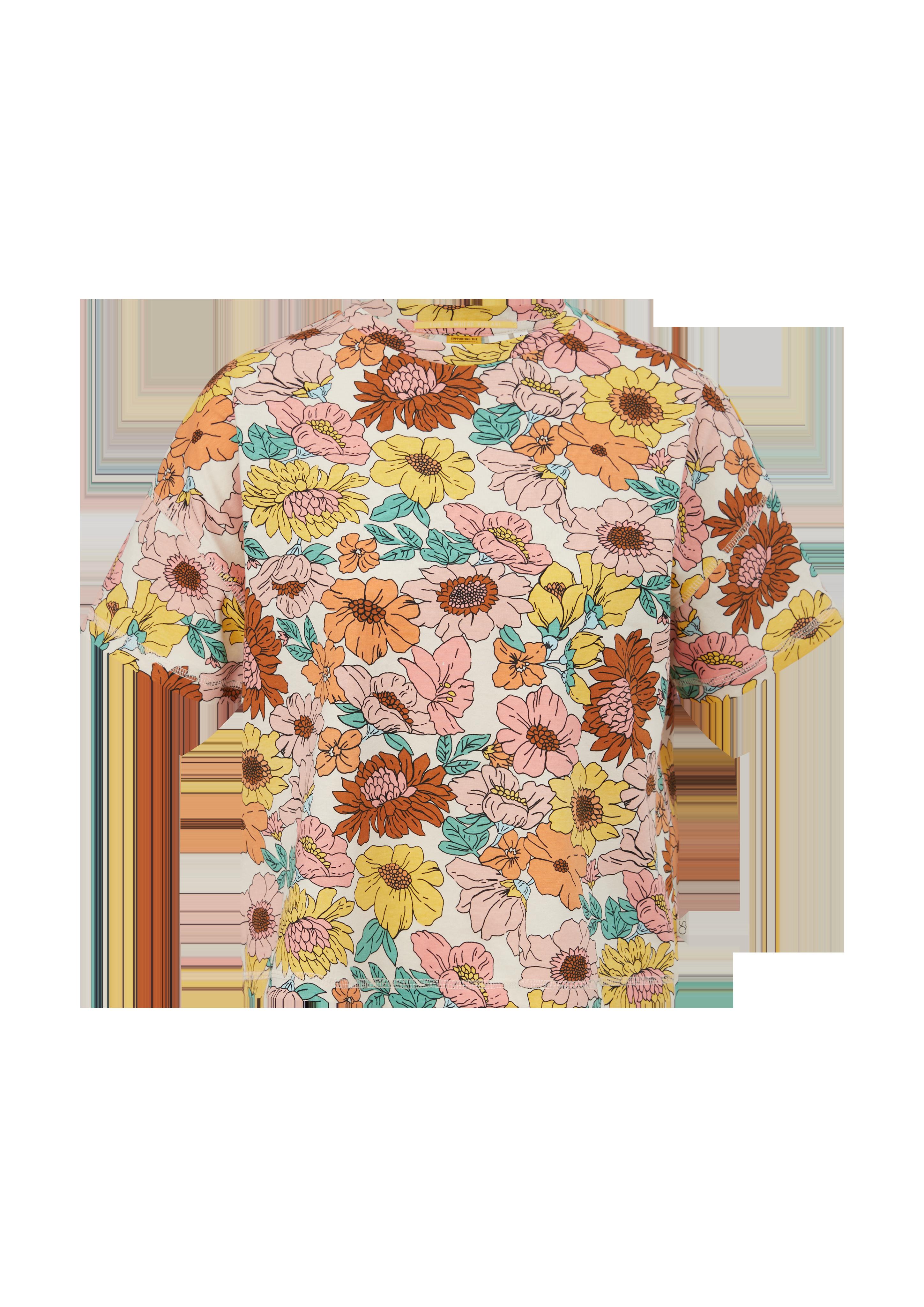 Baumwollshirt mit Allover-Print  2131309-08A0