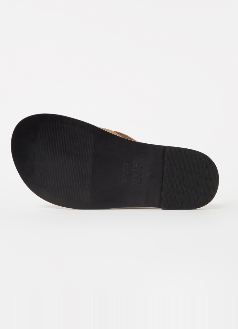 A.EMERY  The Morgan slipper van suède