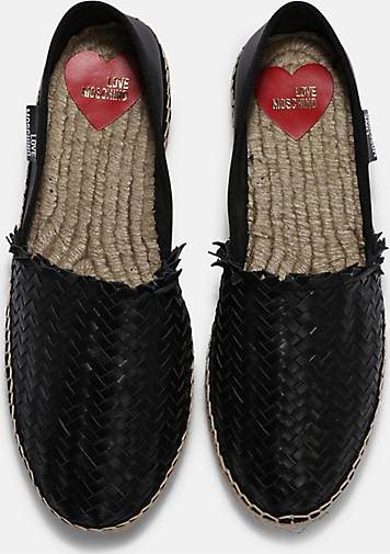 Love Moschino Espadrilles Espadrilles in Flecht-Optik