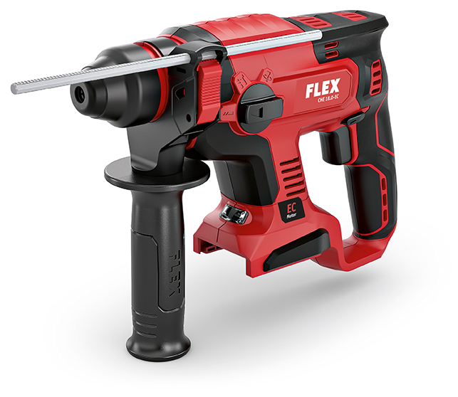 Flex-tools 430005 CHE 18.0-EC Kombi-Bohrhammer 18V (ohne Akkus und Ladegerät) in L-Boxx