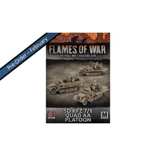 SdKfz 7/1 Quad AA Platoon