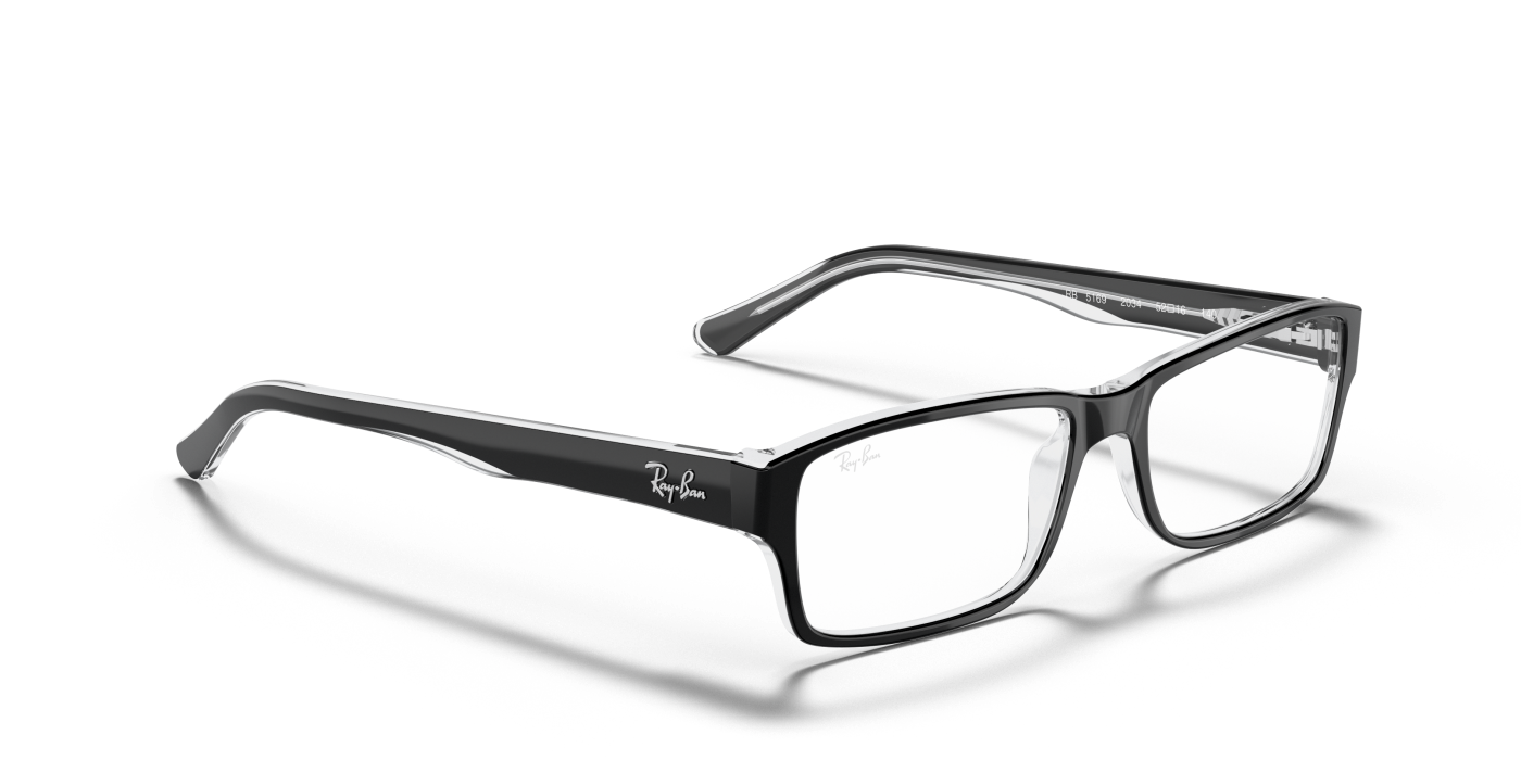 RB5169 OPTICS - Negru lucios pe transparent