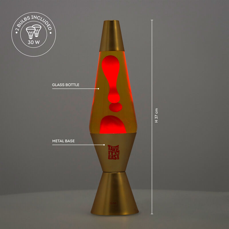 Lámpara de lava - ¡Magnética!