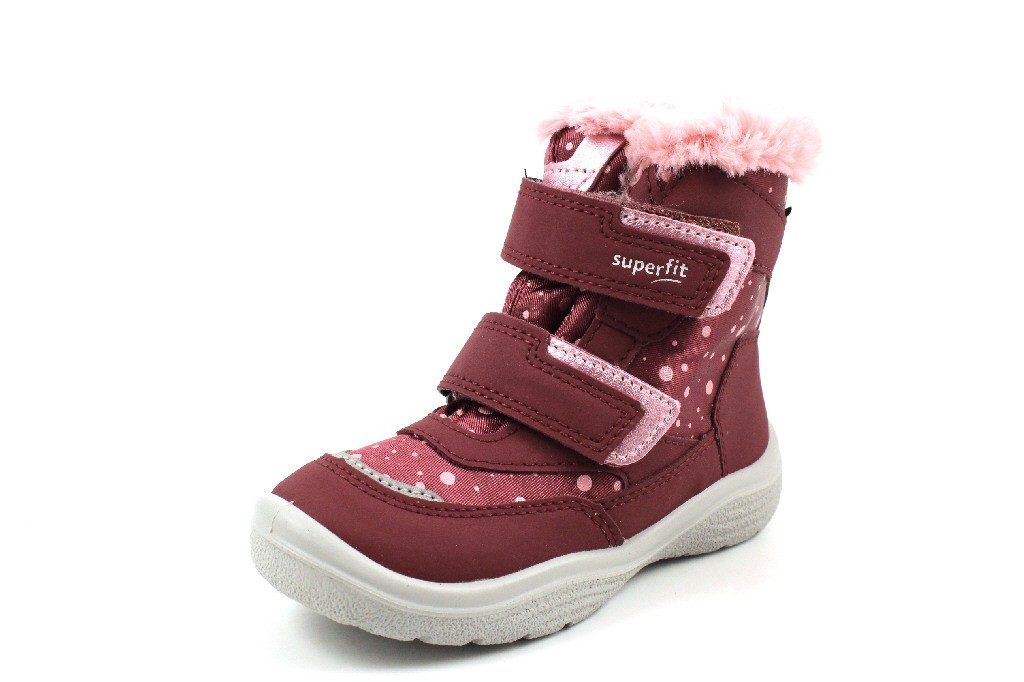 SUPERFIT Stiefel Mädchen rot