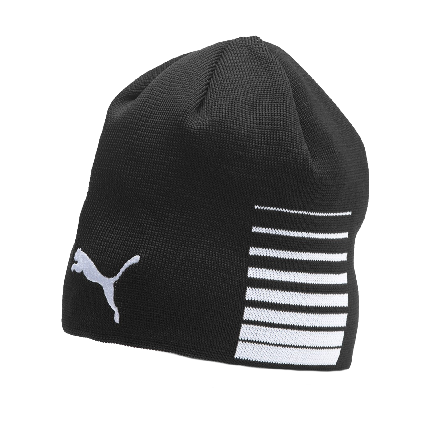 PUMA LIGA Reversible Beanie Mütze Schwarz F03
