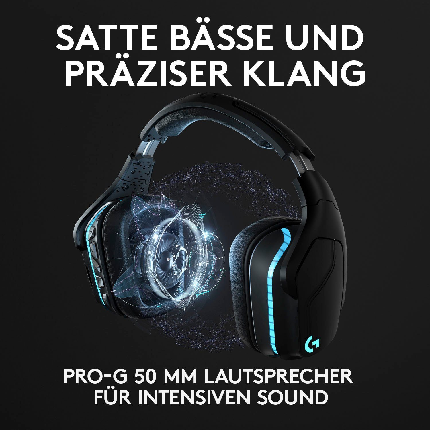 Logitech G G935 7.1 Surround Sound LIGHTSYNC Gaming Headset Gaming-Headset