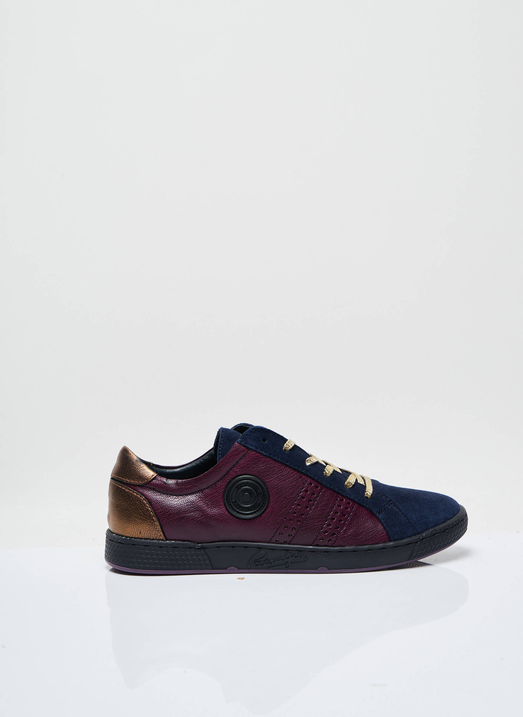 Pataugas Baskets Femme couleur violet