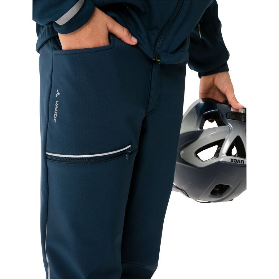 Qimsa Softshell Fahrrad Hose Kinder