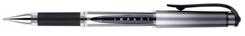 uni-ball Gel Impact UM-153S Gelschreiber Schwarz 0,6 mm Extra Breit Kugel Nachfüllbar