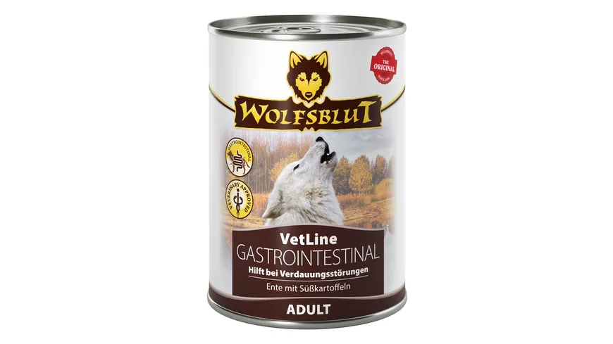 Wolfsblut Hundenassfutter VetLine Gastrointestinal 395 g