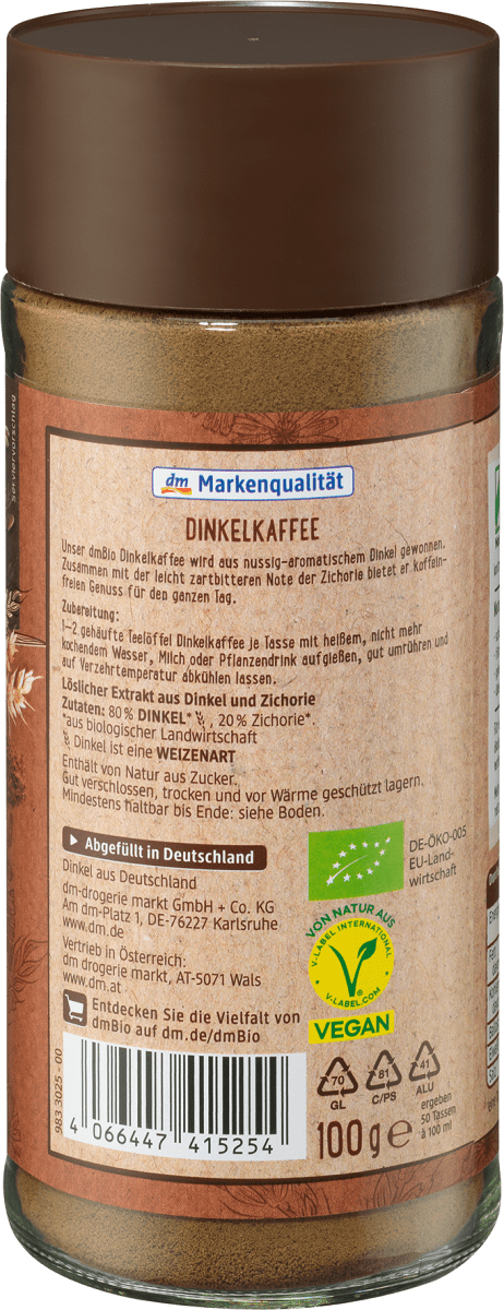 Dinkelkaffee, 100 g