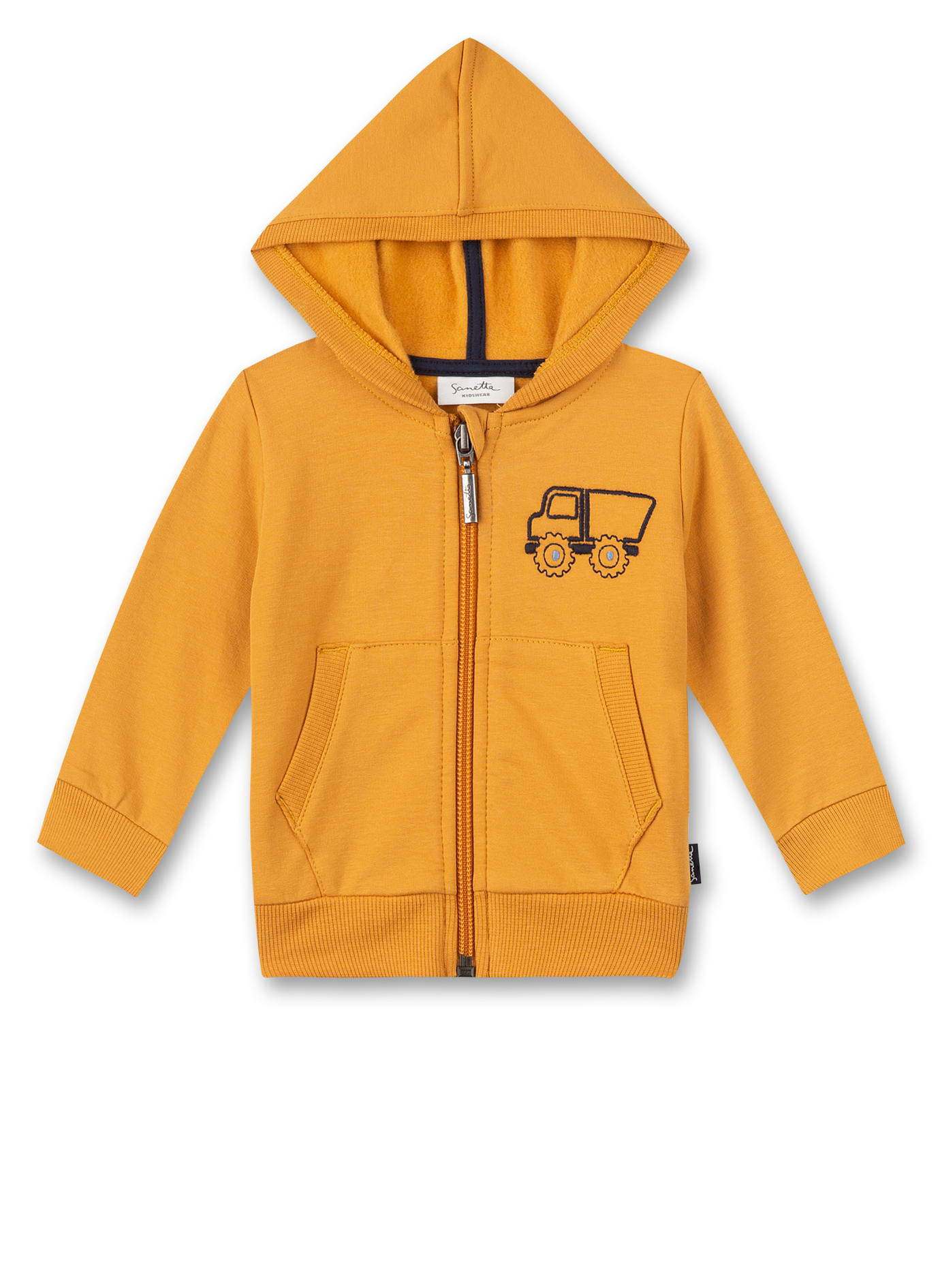 Jungen-Sweatshirt Gelb
