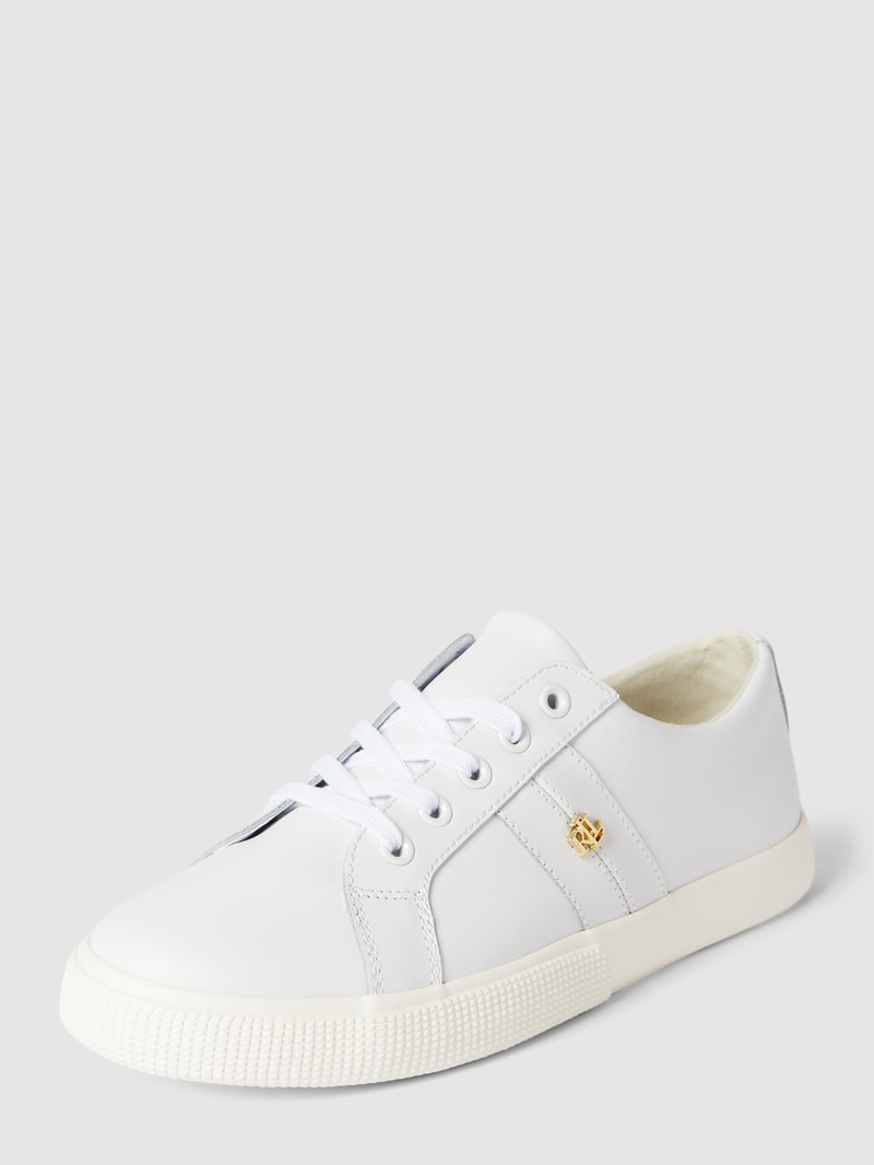 Sneaker aus Leder Modell 'JANSON' in weiß