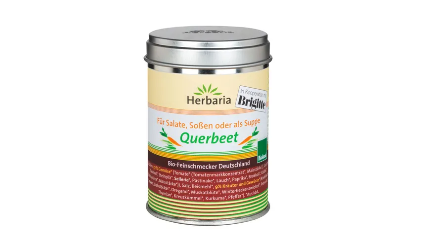 Herbaria Querbeet bio -Bioland M-Dose 90 g