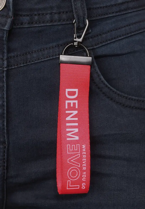 CECIL Blaue Loose Fit Jeans