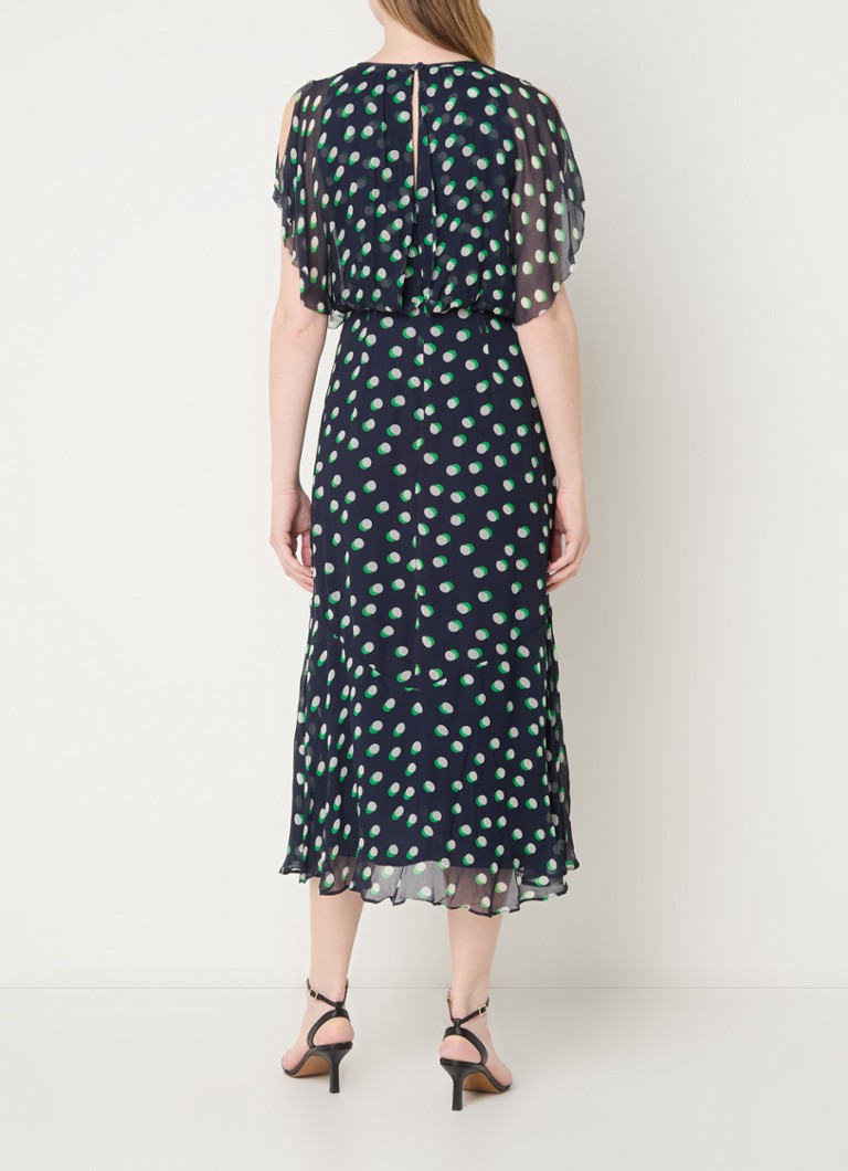 Whistles Moon Spot maxi dress with print