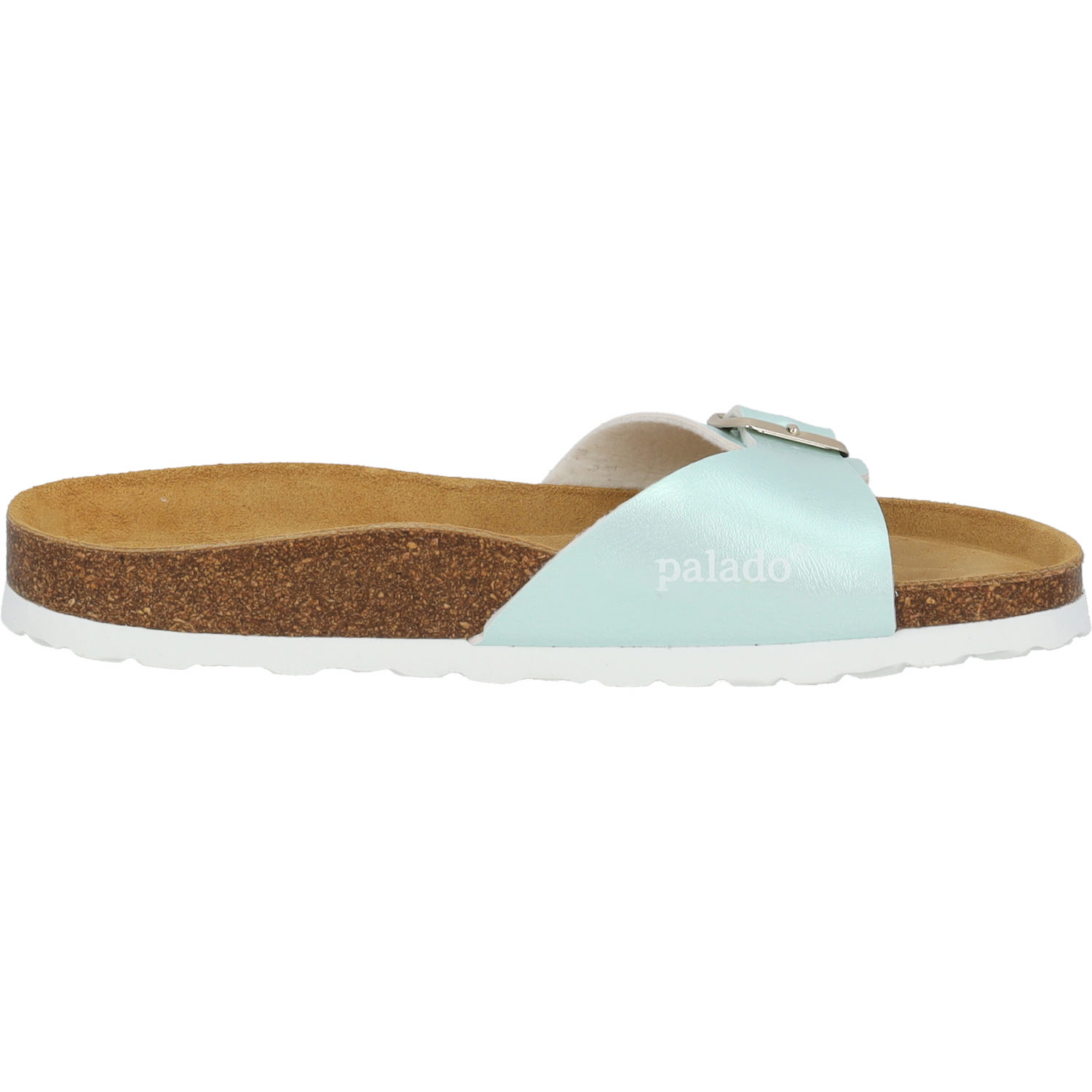 Palado Malta Metallic, Pantoletten, Damen, Türkis