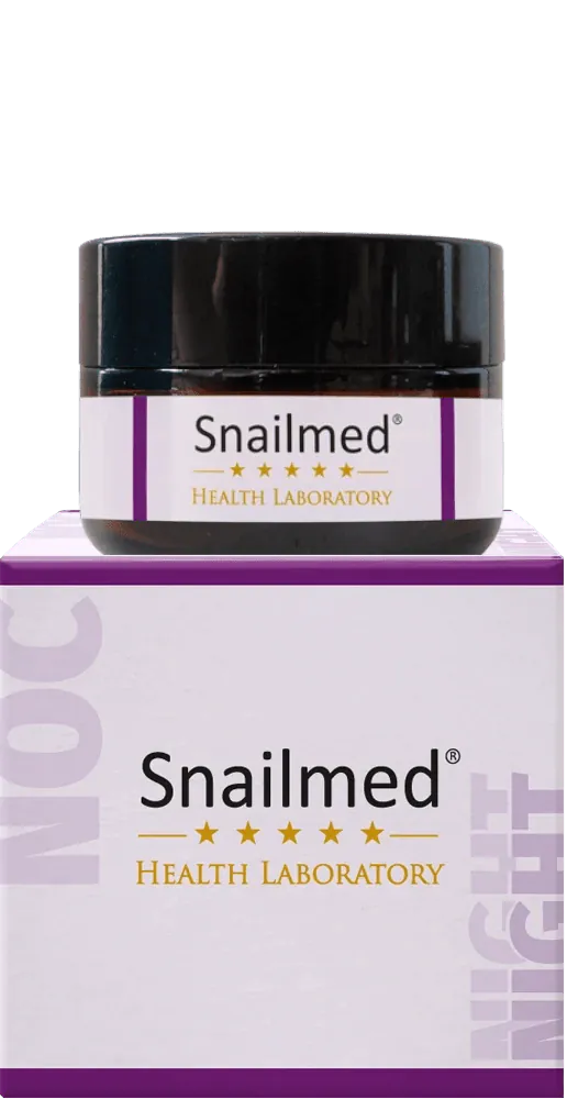 Snailmed hranjiva noćna krema za lice s ceramidima i vitaminom E
