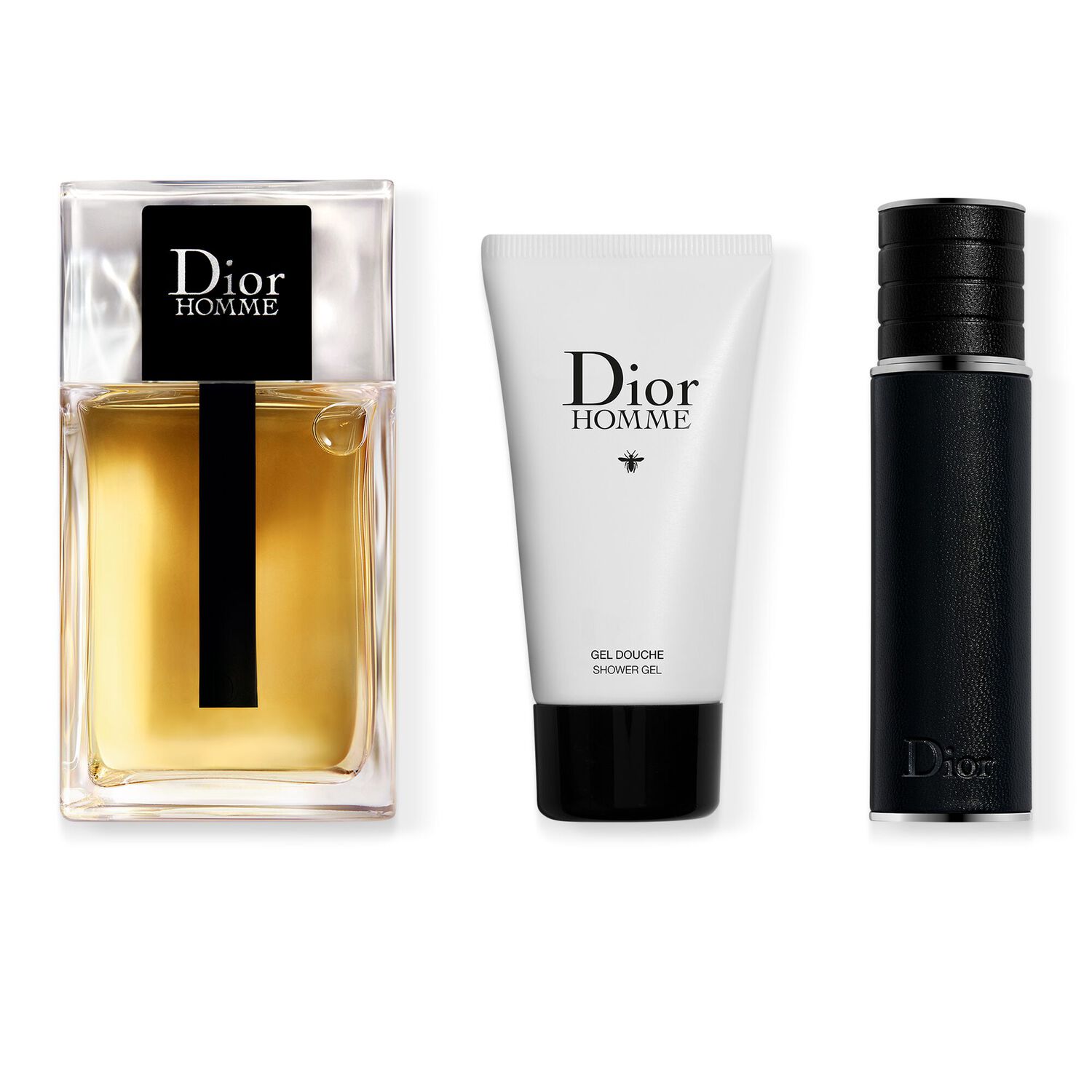 Dior Coffret cadeau Dior Homme Eau de toilette, gel douche et vaporisateur de voyage