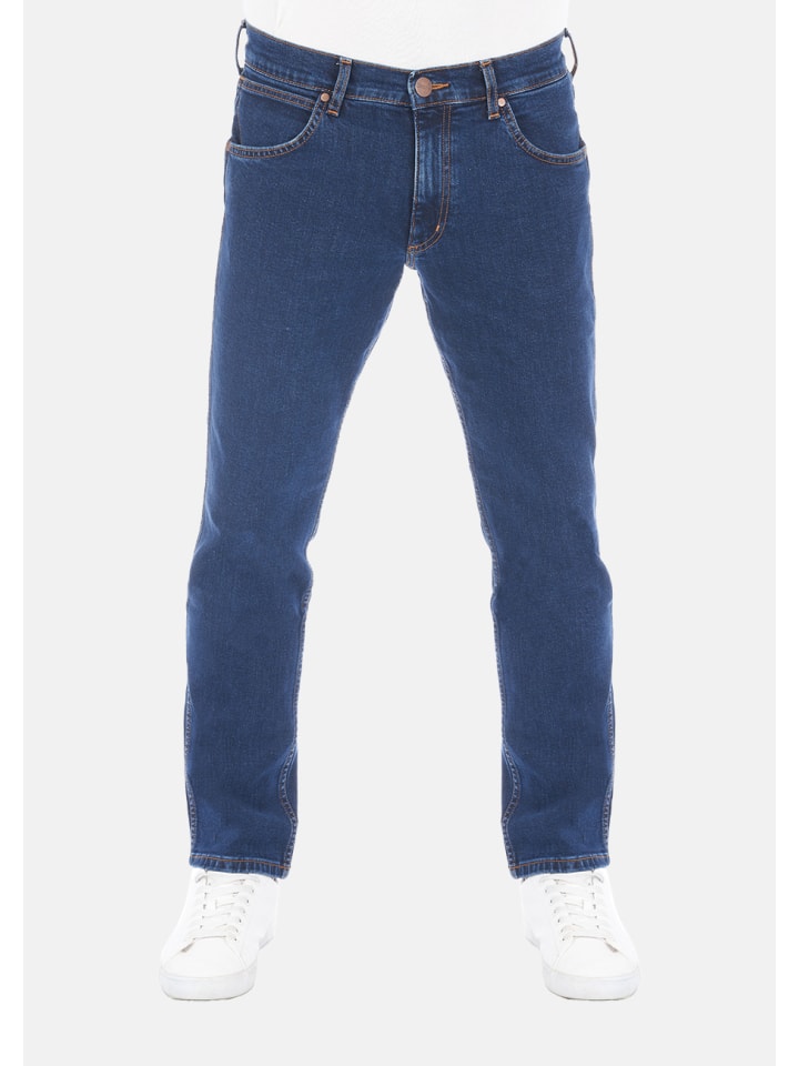 Wrangler Jeans Greensboro regular/straight in Blau günstig kaufen