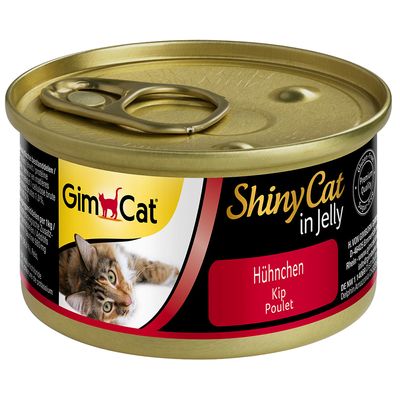 20 + 4 gratis! 24 x 70 g GimCat ShinyCat Jelly