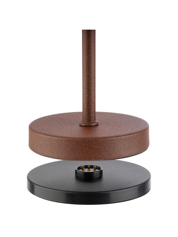 APS Tischleuchte Merle Micro in rostfarben, Ø 8 cm, Metall günstig kaufen onesize