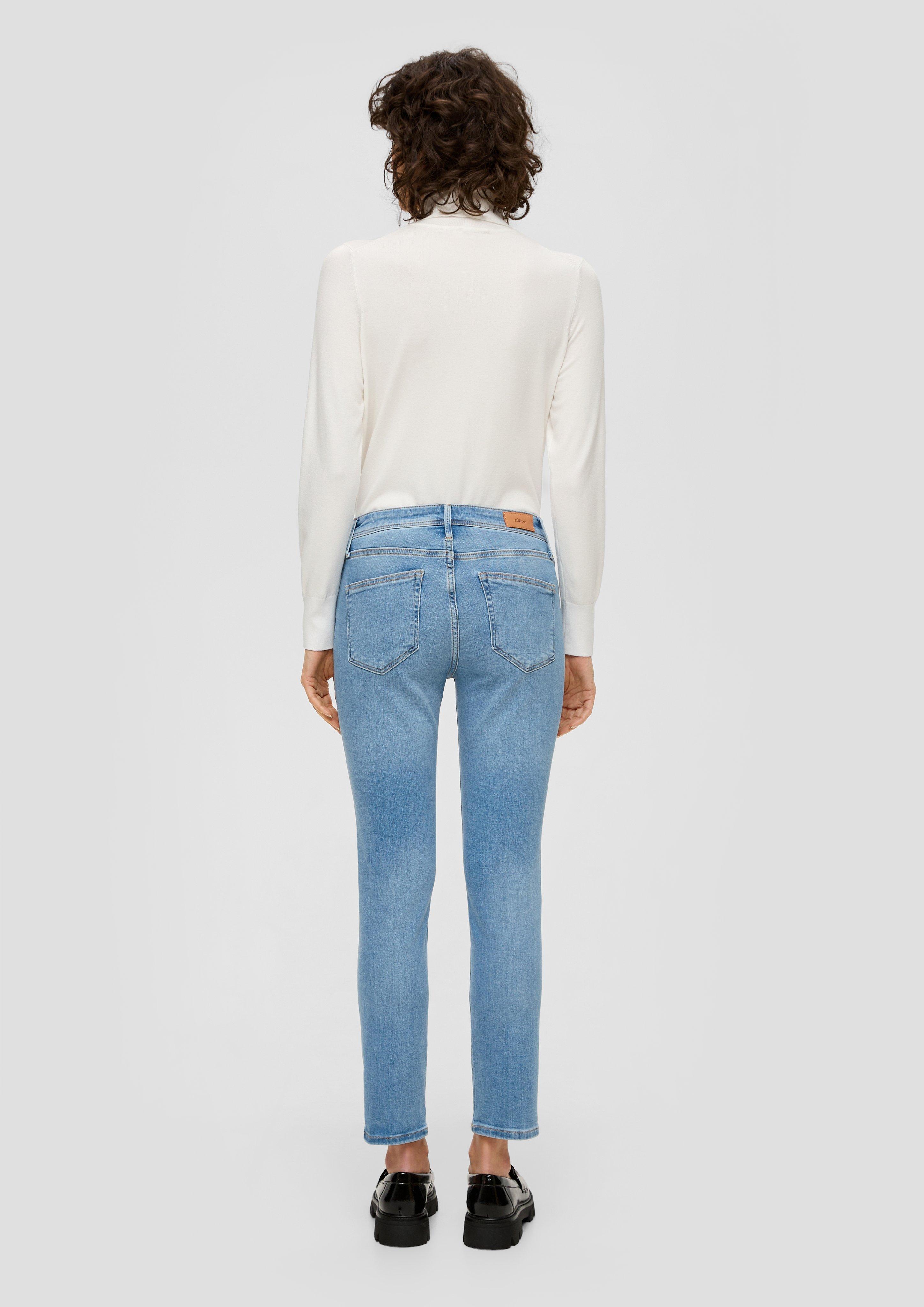 Cropped-Jeans / Slim Fit / Mid Rise / Slim Leg  2120751-53Z6