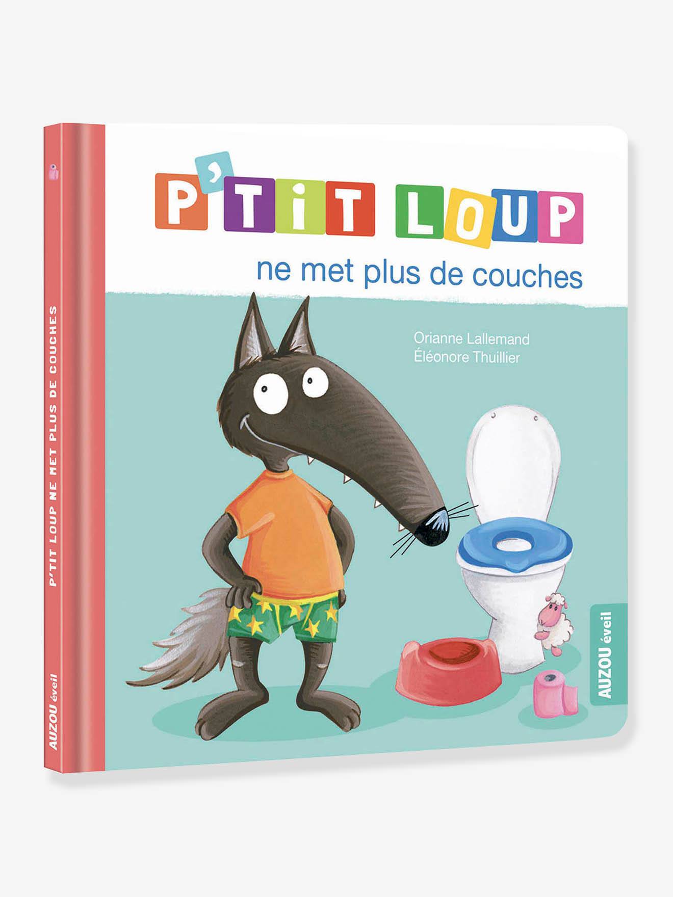 Livre P'tit Loup ne met plus de couches AUZOU vert