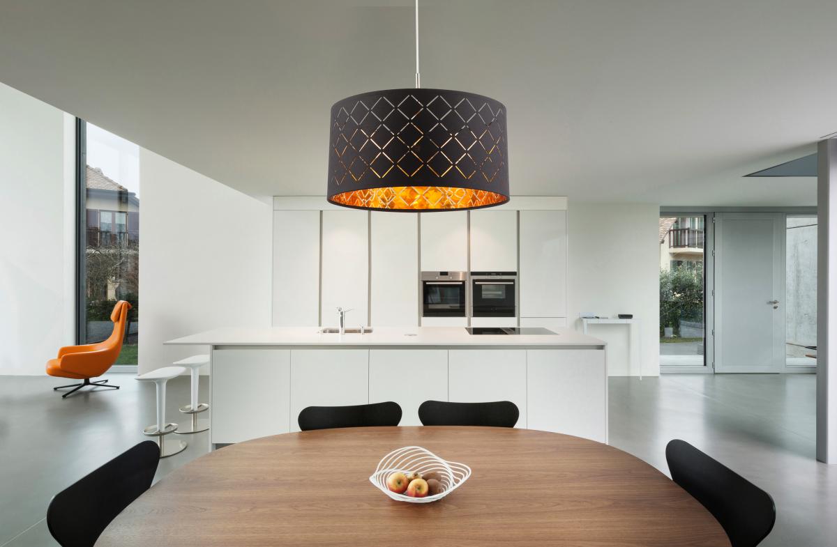 Globo Lighting - CLARKE - Hängeleuchte Metall Nickel matt, 1x E27