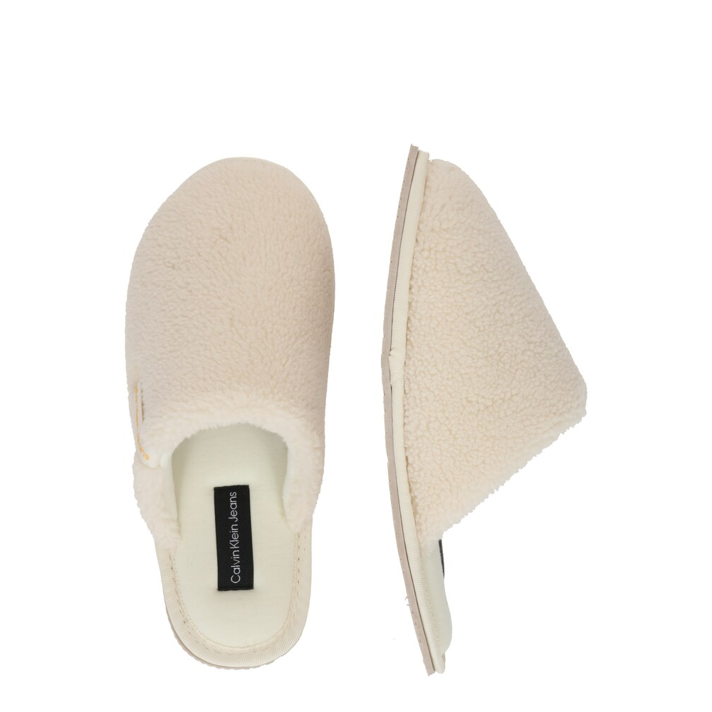 Calvin Klein Hotel Slipper Surfaces Sherpa YW0YW011480K7 / weiss
