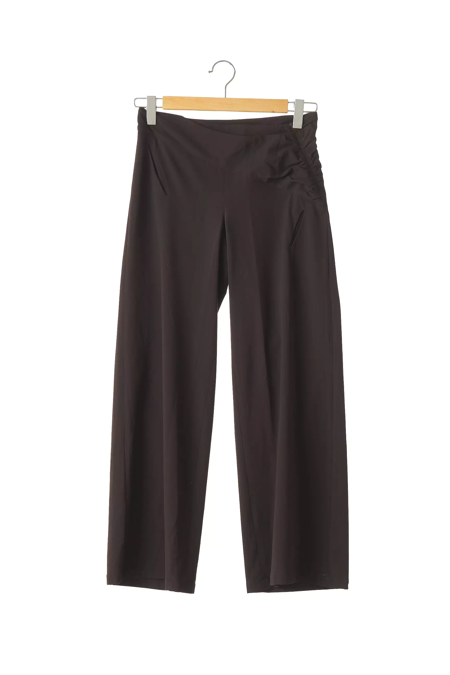 Liza Korn Pantalons Flare Femme couleur marron