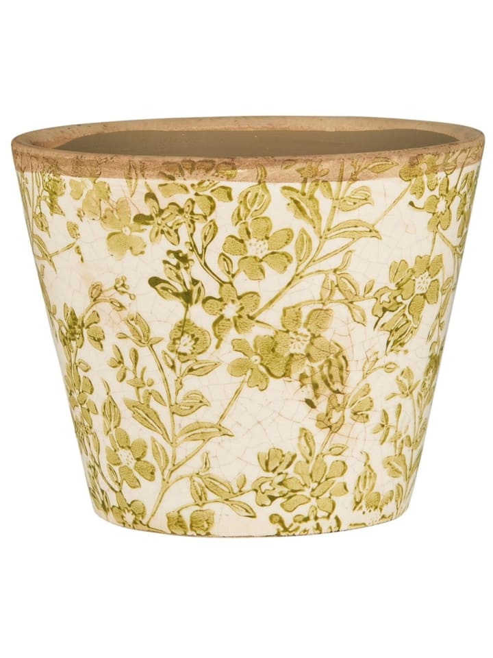 IB Laursen Blumentopf Green Blossom in grün günstig kaufen