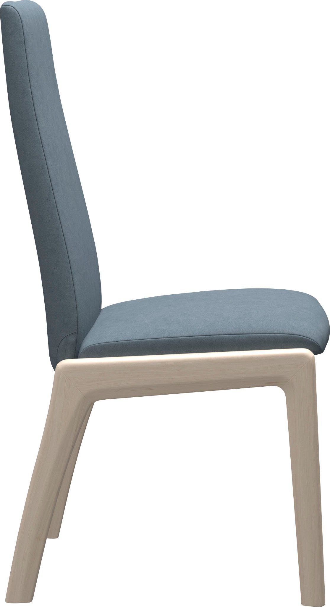 Stressless® Polsterstuhl Laurel, High Back, Größe M, mit abgerundeten Beinen in Eiche gekalkt