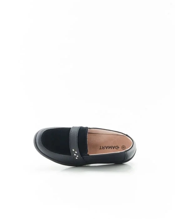 Mocassins bi-matière