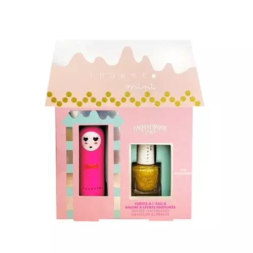 COFFRET VAO KIDS & BAUME Coffret Juliette - Vernis doré & Baume à lèvres