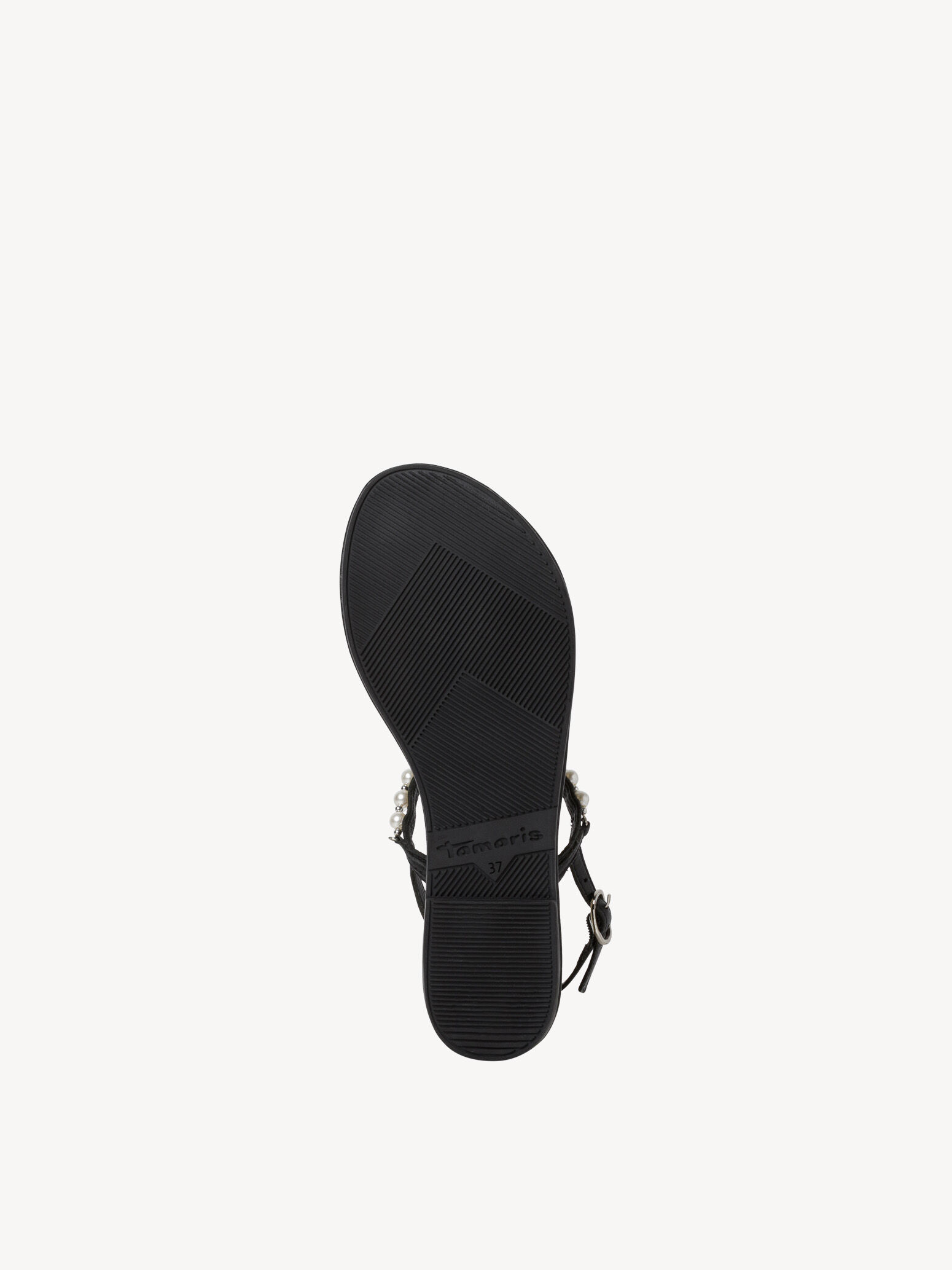 Sandale en cuir - noir
