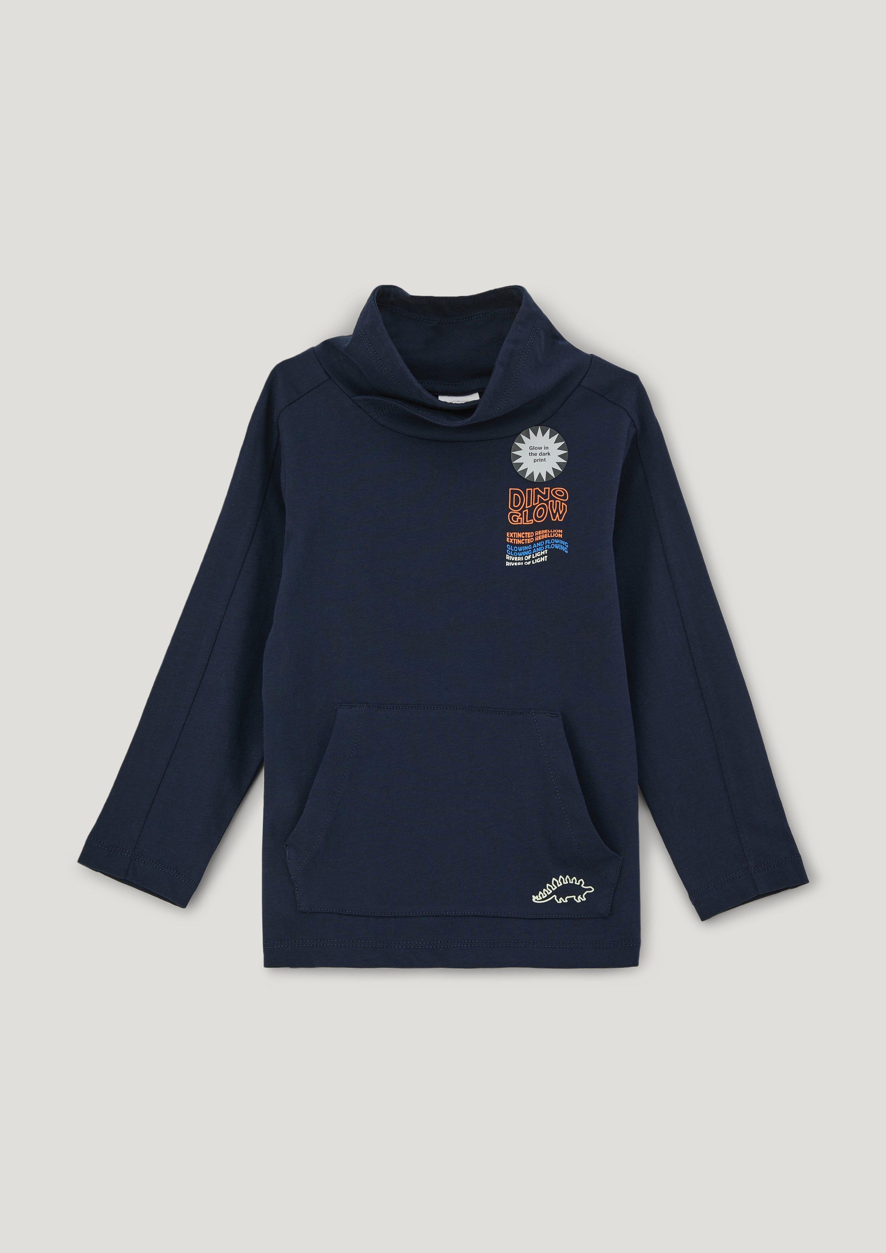 Longsleeve mit Schalkragen  2134108-5952