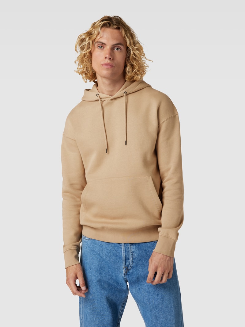 Hoodie mit Känguru-Tasche Modell 'ESTAR' in sand