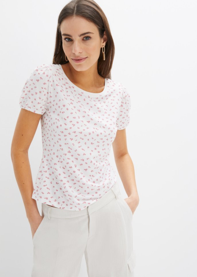 Shirt mit Puffärmel