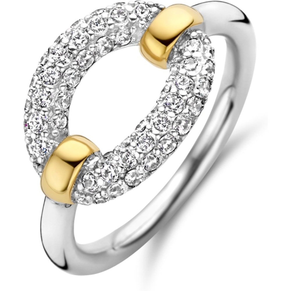 TI SENTO - Milano Bague pour femme 925 Argent bicolore Bague