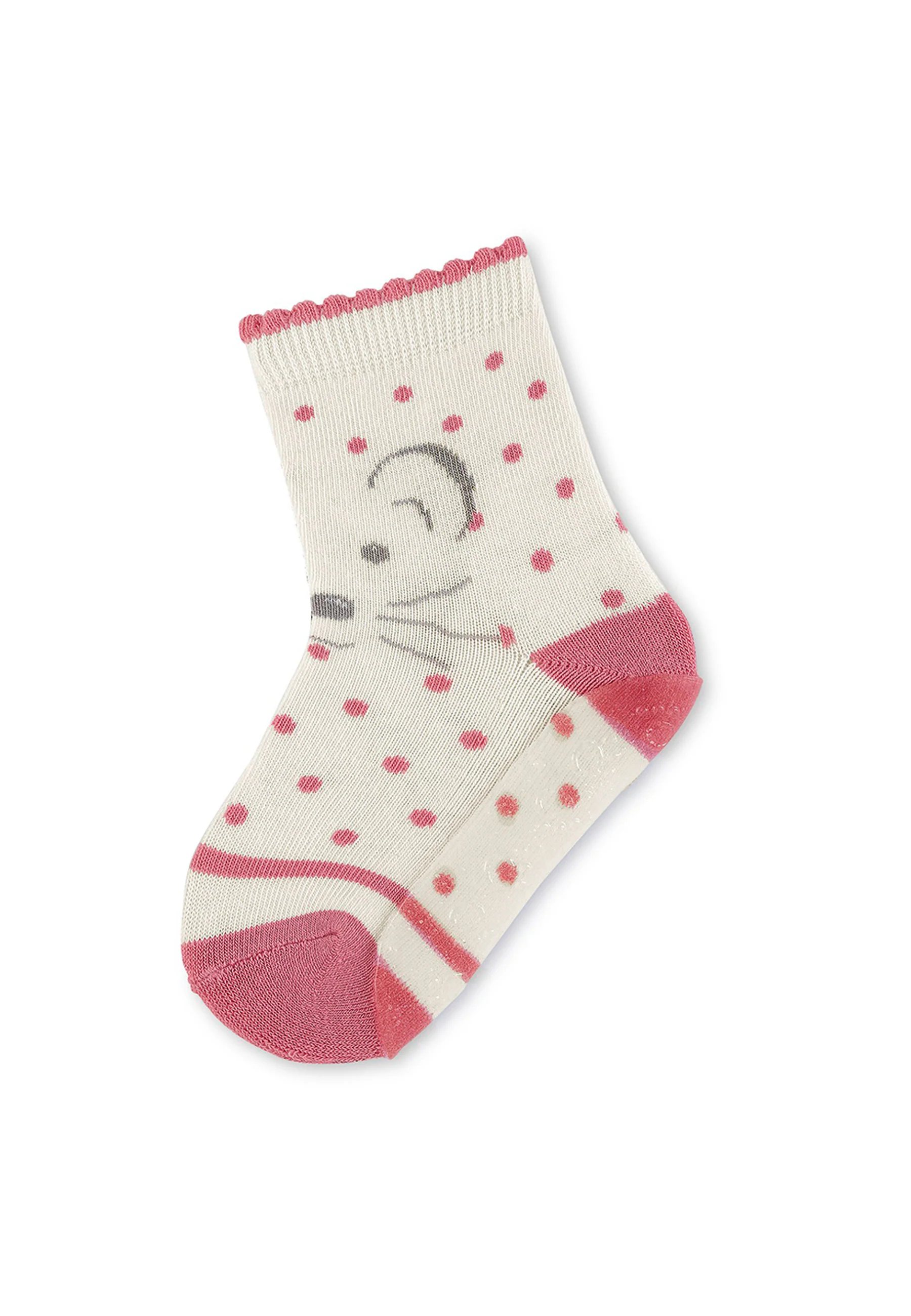 Fliesen Flitzer air Maus Mabel in Ecru/Rosa