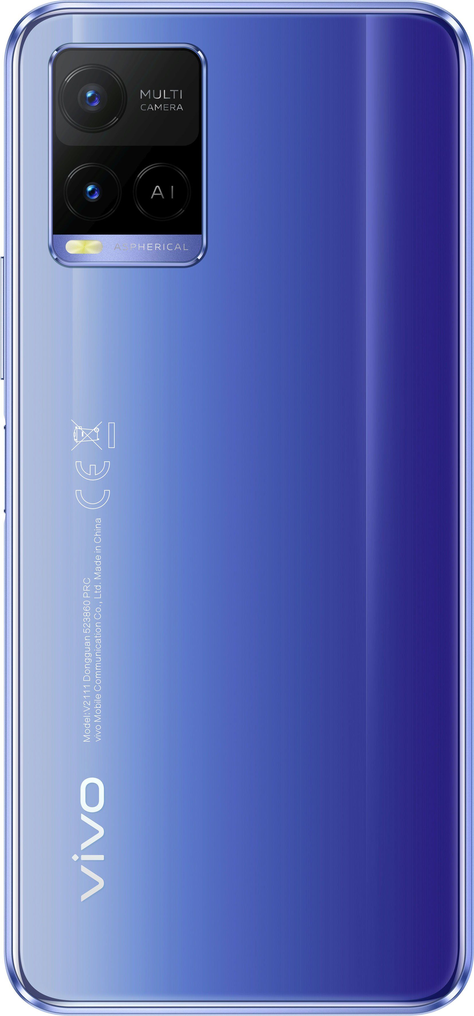 Vivo Y21 Smartphone (16,53 cm/6,51 Zoll, 64 GB Speicherplatz, 13 MP Kamera)