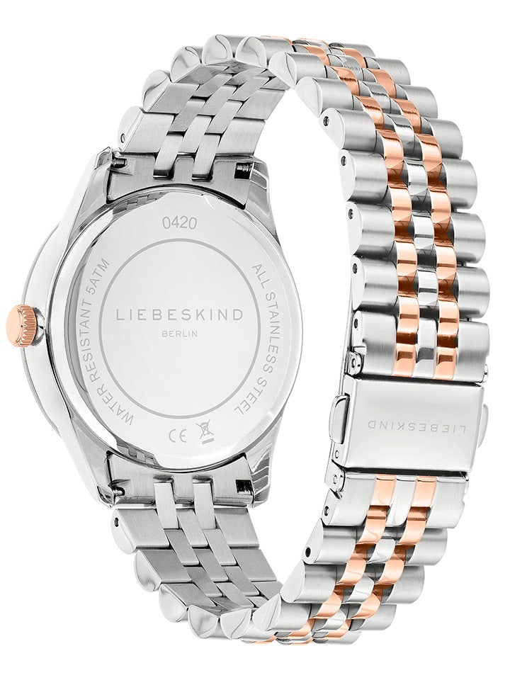 Liebeskind Quarzuhr in Silber/ Roségold günstig kaufen onesize