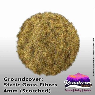Krautcover Scenics - Static Grass Scorched 4mm (140ml)