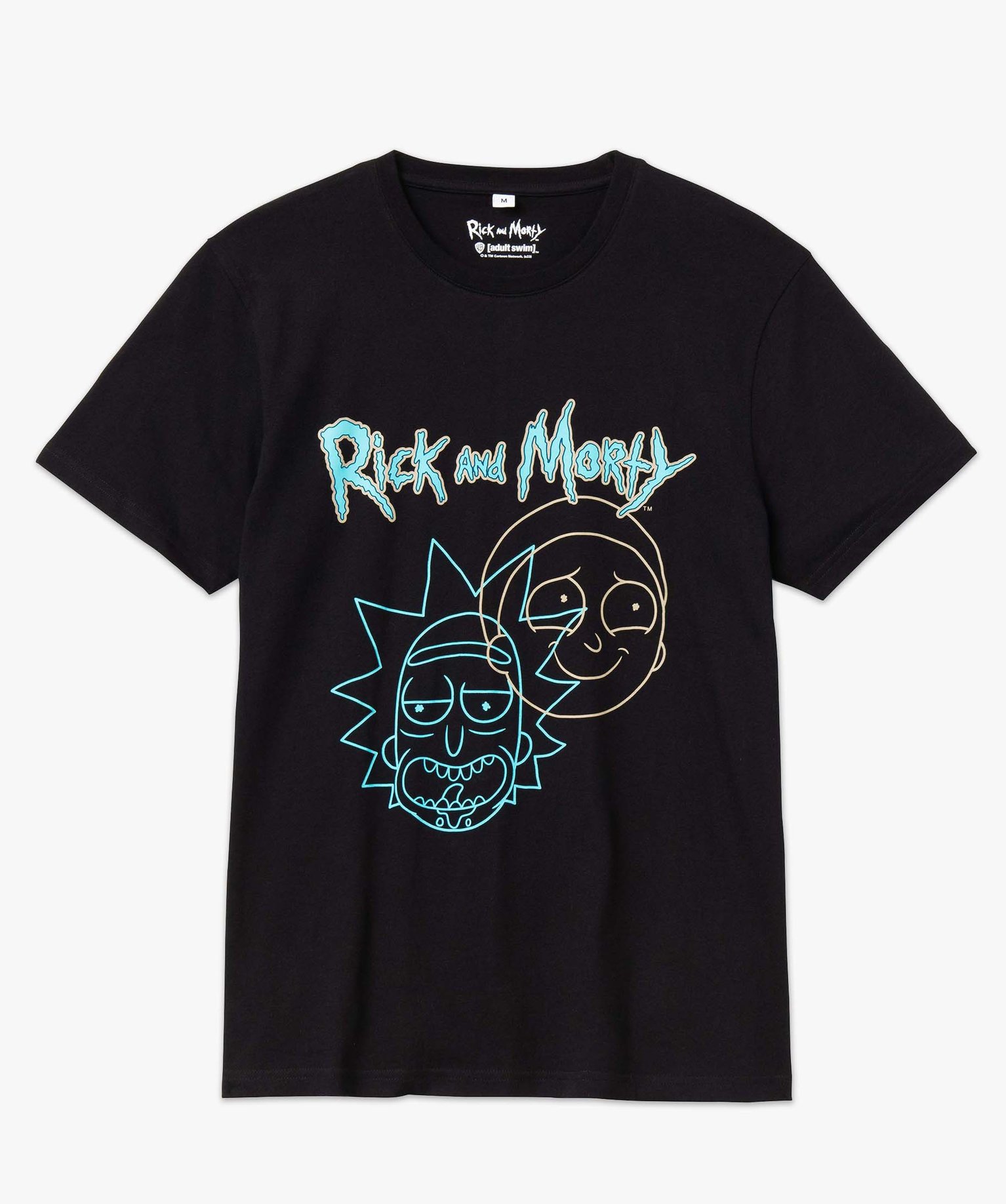 Tee-shirt homme avec motif XXL – Rick and Morty noir | GEMO