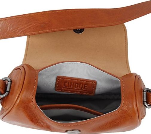 CINQUE Felicia Umhängetasche Leder 18 cm