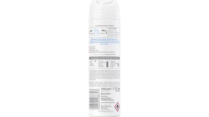 Hidrofugal Classic Spray 150 ml