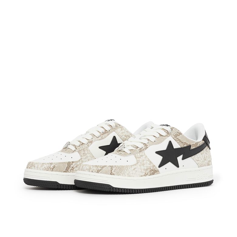 A Bathing Ape Wmns Snake Bape Sta M1 beige