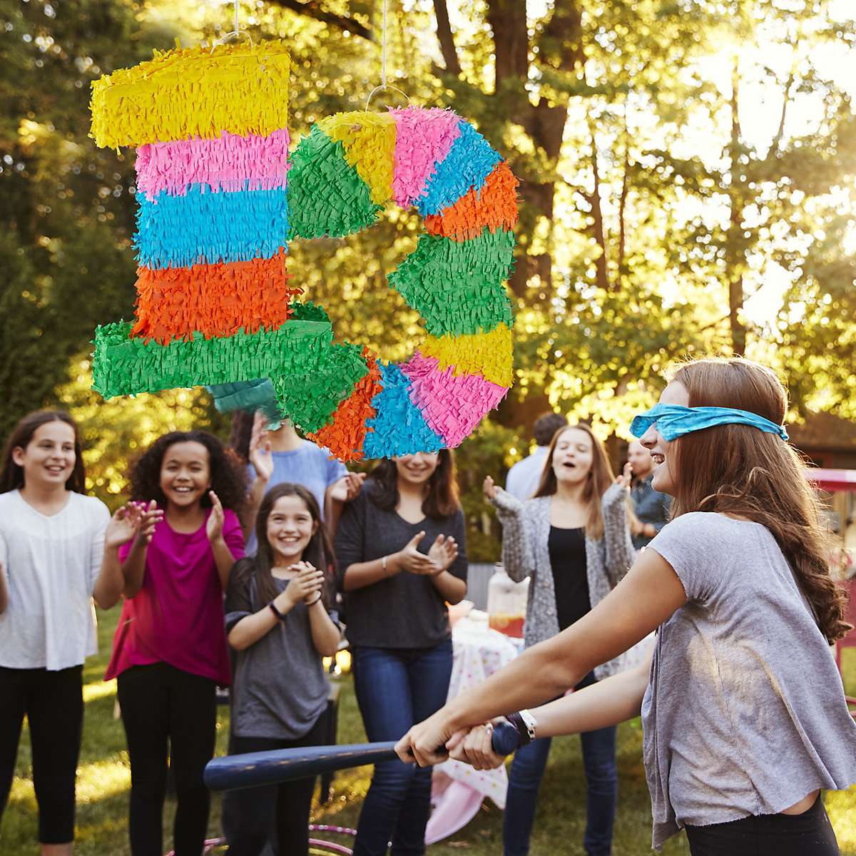 4-tlg. Pinata Set
