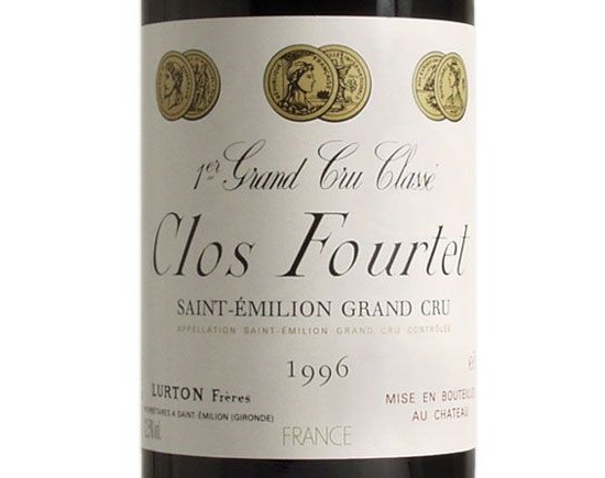 Clos Fourtet 1996 Bordeaux Saint-Emilion Grand Cru